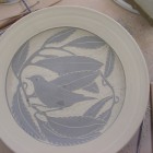 plate carved